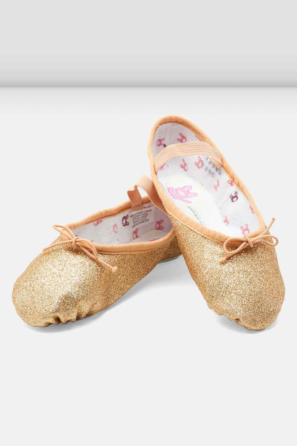 Altid Watchful Give Childrens Glitterdust Ballet Shoes, Gold – BLOCH Dance US