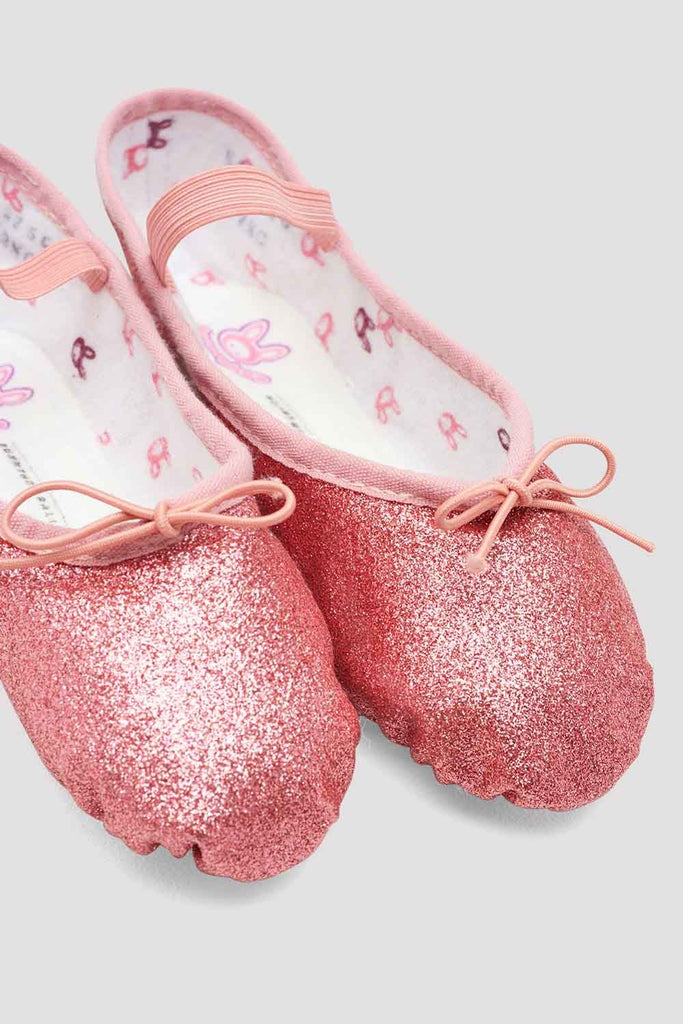 Childrens Glitterdust Ballet Shoes - BLOCH US