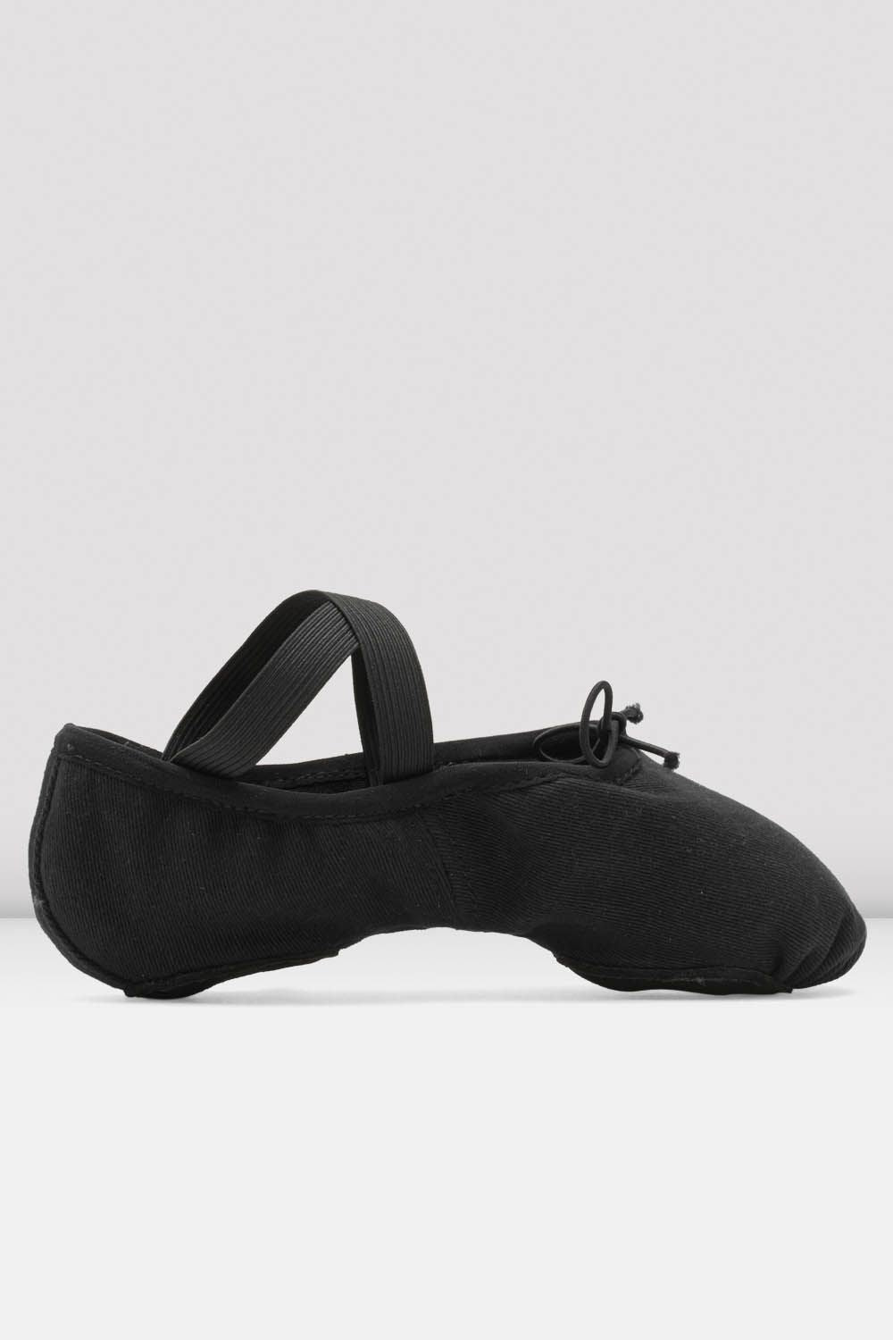 Ladies Zenith Stretch Canvas Ballet Shoes, Black – BLOCH Dance US