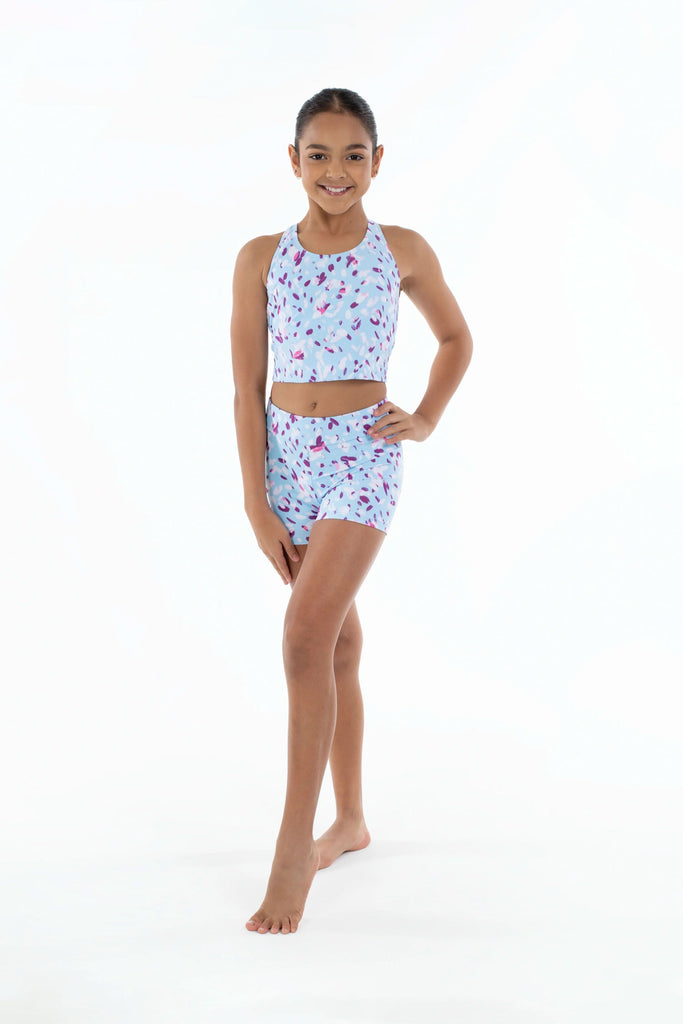 Bloch x Flo Active Jamie Scalloped Hem 7/8 Leggings - Childs – And All That  Jazz