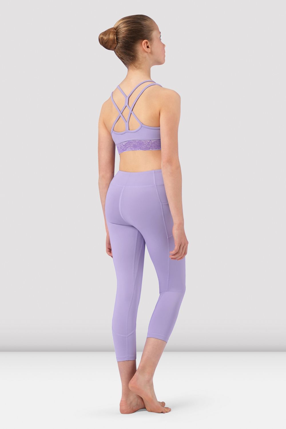 Girls Nadia Panelled Leggings, Purple – BLOCH Dance US
