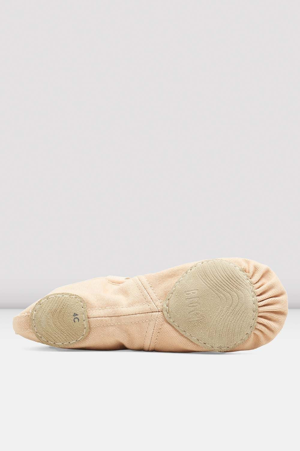 Ladies Infinity Stretch Canvas Ballet Shoes, Sand â BLOCH Dance US