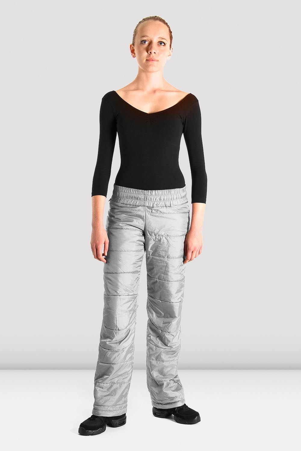 Bloch Adult Reversible Warm Up Pant, Silver