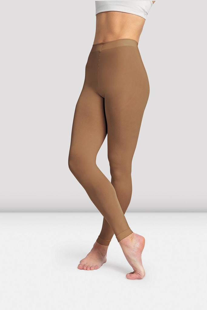 Premium Black Footless Tights - Child Medium/Large - Ultra-Soft Polyester -  Perfect for Dance, Gymnastics & More - 1 Pc.