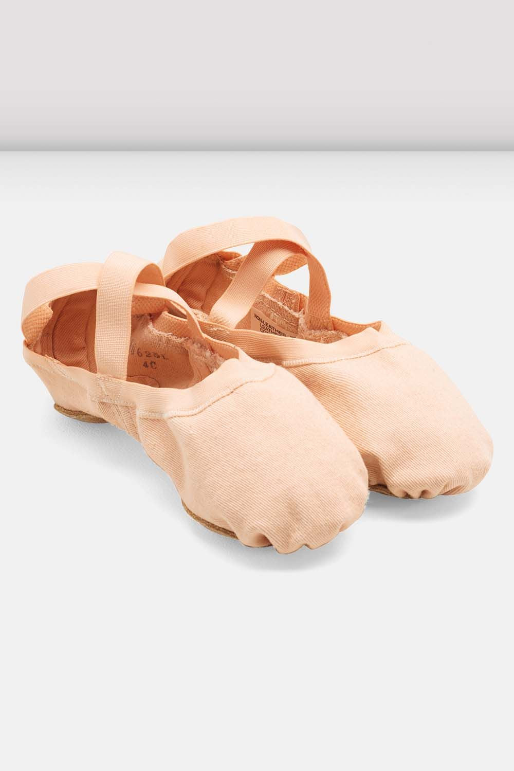 Ladies Synchrony Stretch Canvas Ballet Shoes, Pink â BLOCH Dance US