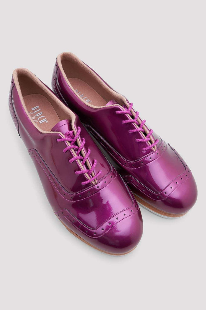 Metallic Purple Jason Samuel Smith Tap Shoes Rose Gold Bloch Jason