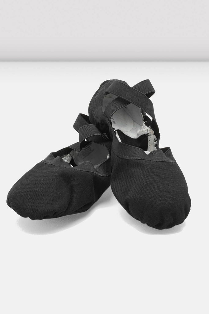 Ladies Pro Elastic Canvas Ballet Shoes - BLOCH US
